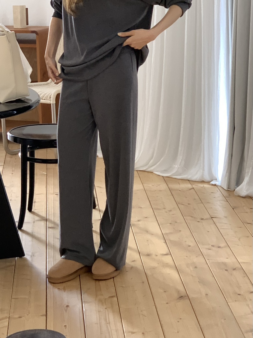 NOTICE韓國直郵㊣女士新品推薦人氣休閑25秋冬熱賣休閑褲羊毛NOTICE休閑褲