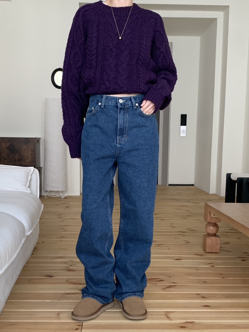 WOOD韓國代購㊣女士新款人氣時尚熱賣職業真品25秋冬針織衫WOOD針織衫