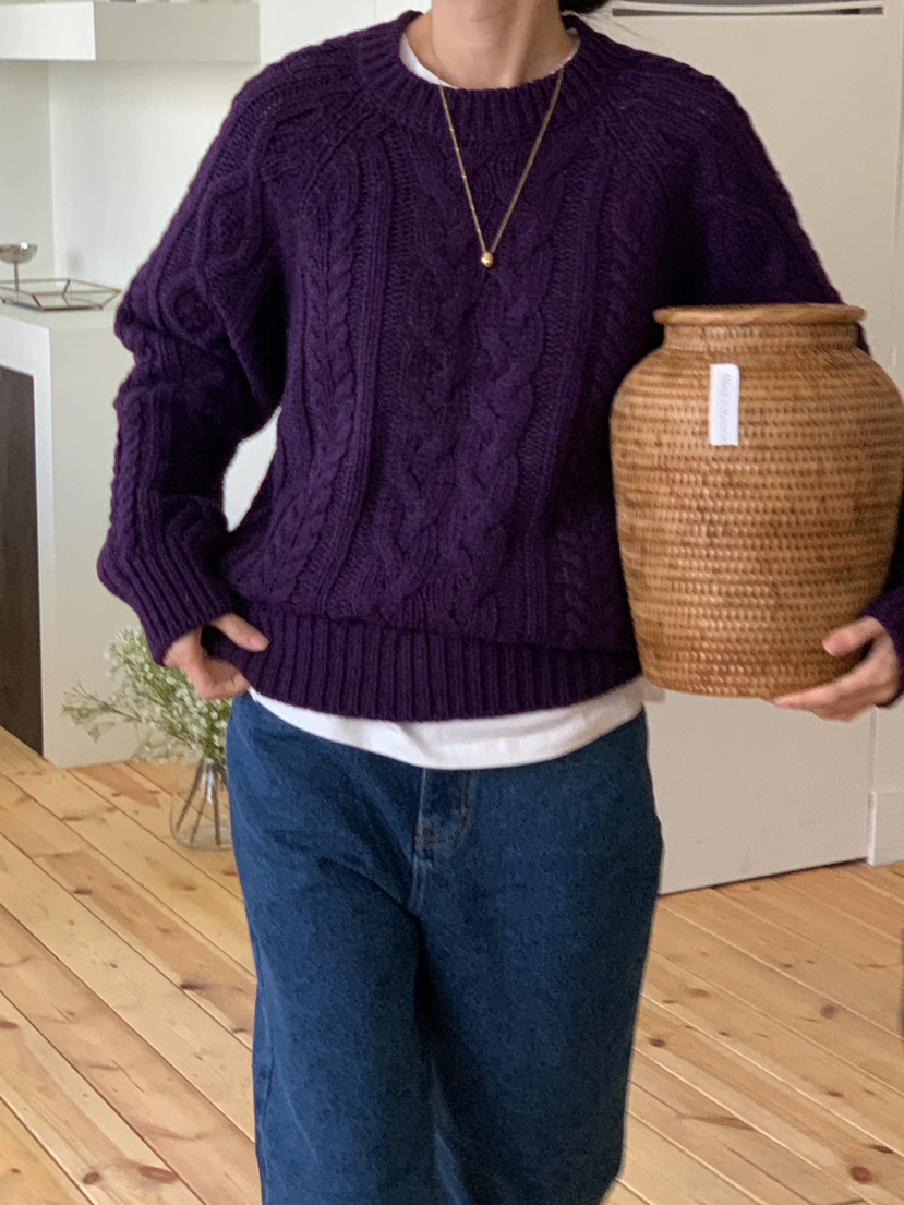 WOOD韓國代購㊣女士新款人氣時尚熱賣職業真品25秋冬針織衫WOOD針織衫