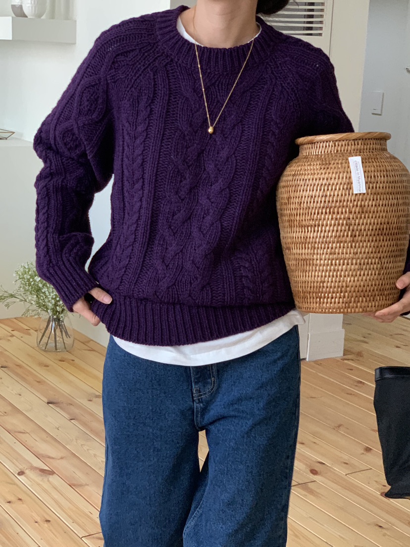 WOOD韓國代購㊣女士新款人氣時尚熱賣職業真品25秋冬針織衫WOOD針織衫