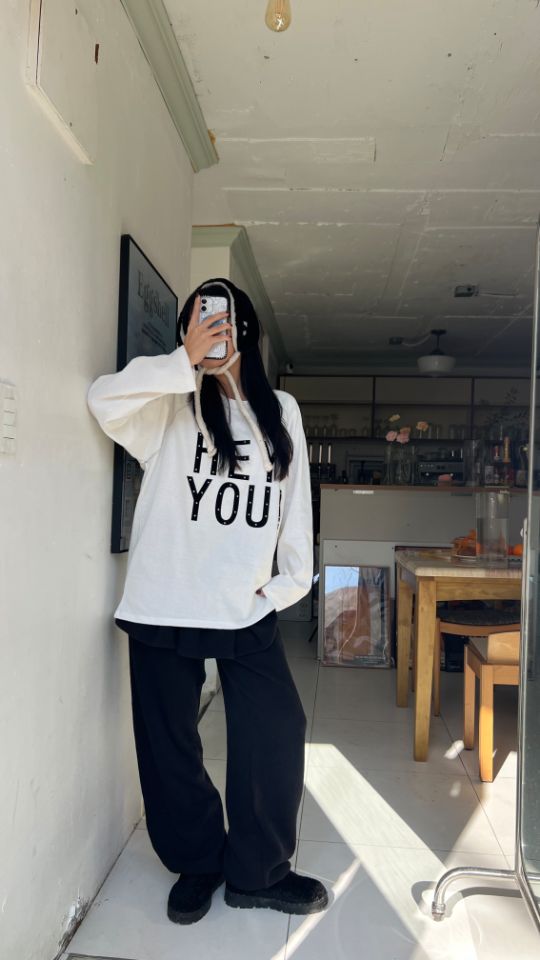 HEY/TO SEWING韓國直郵㊣女裝新品職業時尚休閑熱賣長袖T恤BY HEY/TO SEWING長袖T恤