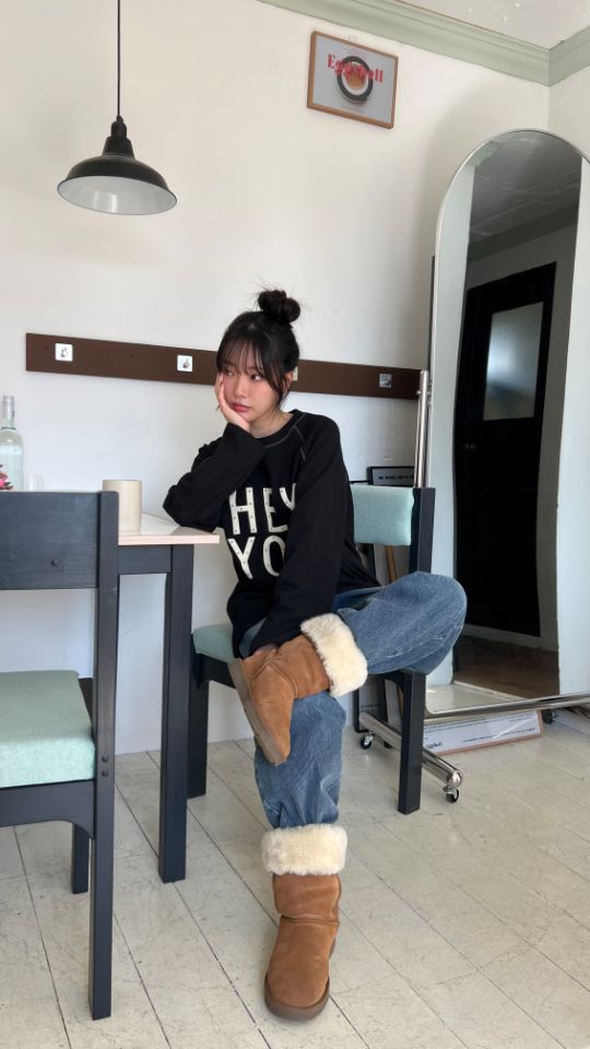 HEY/TO SEWING韓國直郵㊣女裝新品職業時尚休閑熱賣長袖T恤BY HEY/TO SEWING長袖T恤