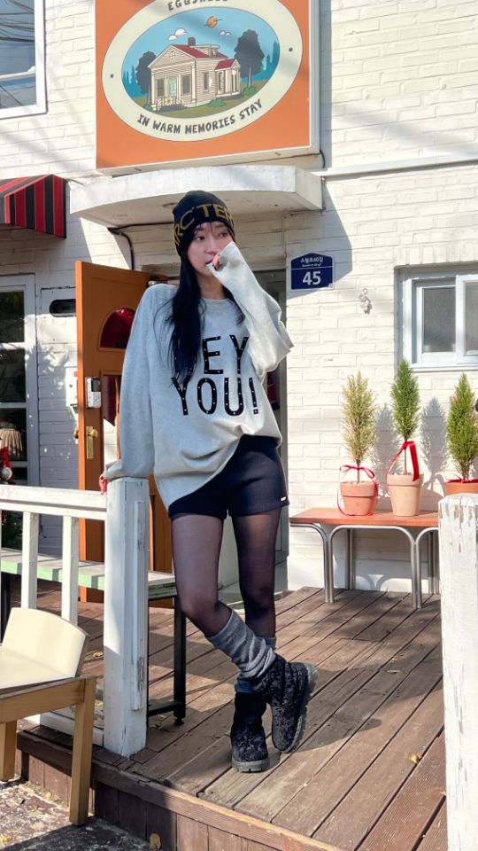 HEY/TO SEWING韓國直郵㊣女裝新品職業時尚休閑熱賣長袖T恤BY HEY/TO SEWING長袖T恤