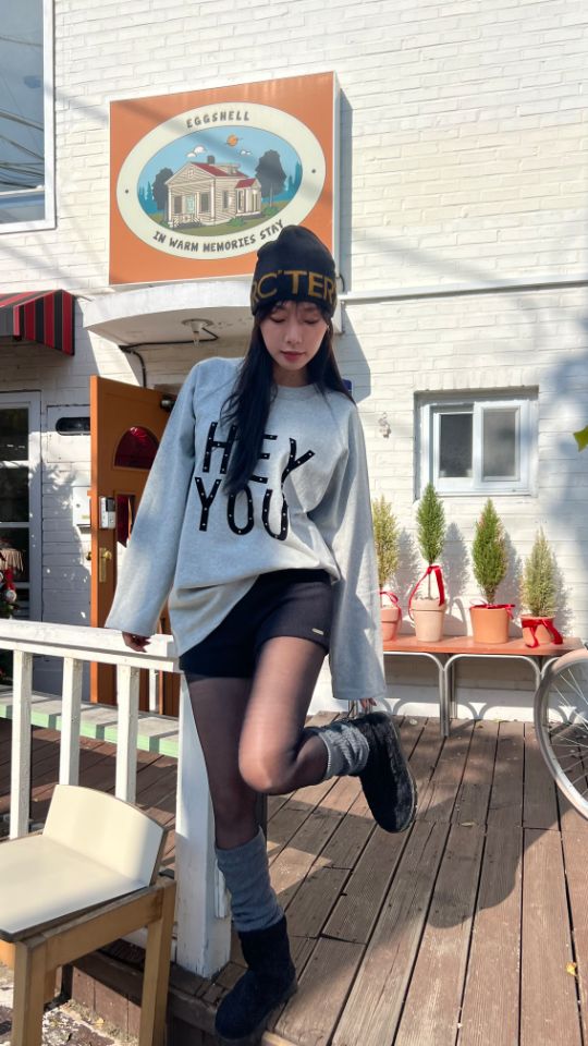 HEY/TO SEWING韓國直郵㊣女裝新品職業時尚休閑熱賣長袖T恤BY HEY/TO SEWING長袖T恤