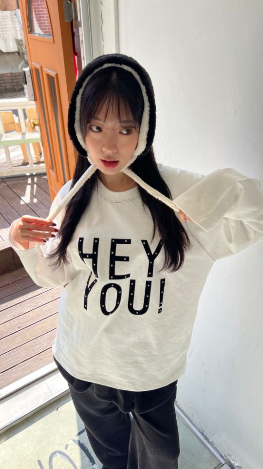 HEY/TO SEWING韓國直郵㊣女裝新品職業時尚休閑熱賣長袖T恤BY HEY/TO SEWING長袖T恤圖色3