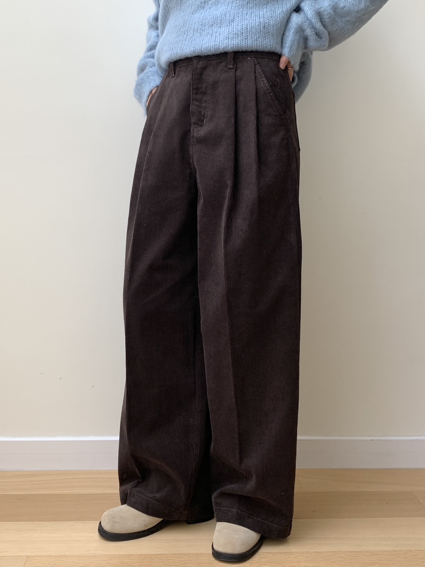 WOOD東大門㊣實拍女士新品推薦時尚職業人氣熱賣真品休閑褲WOOD休閑褲