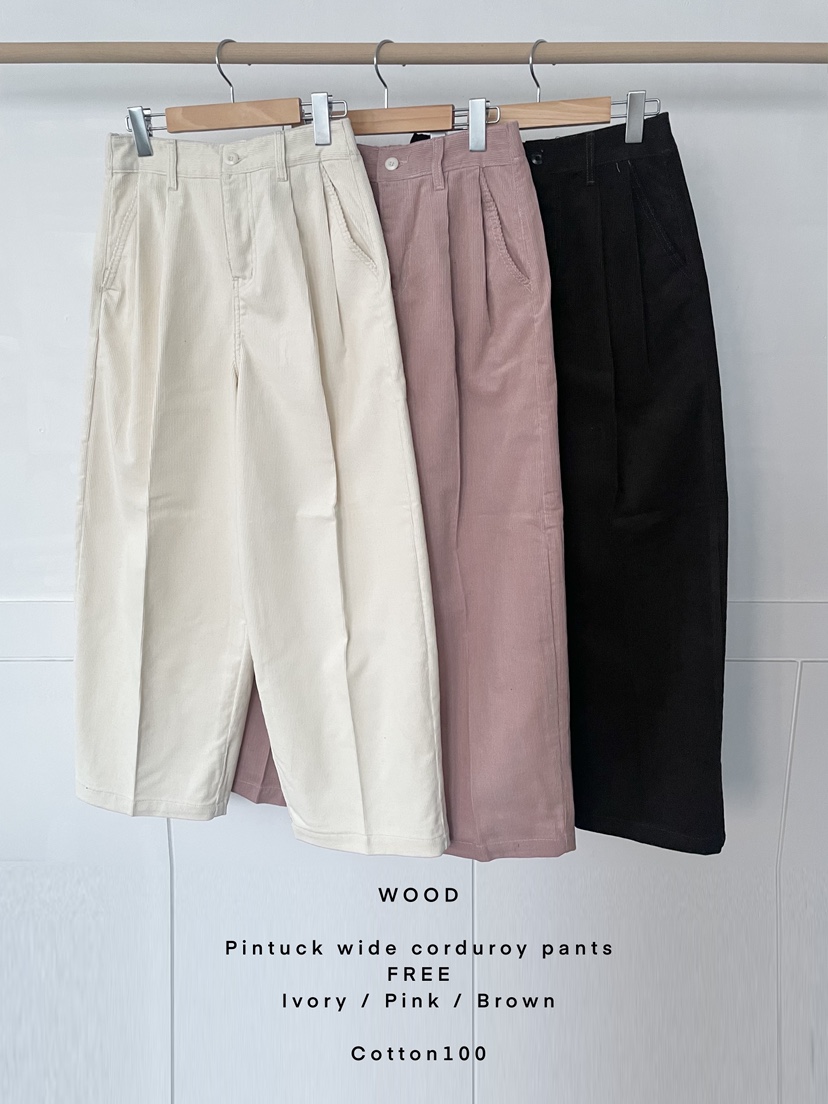 WOOD東大門㊣實拍女士新品推薦時尚職業人氣熱賣真品休閑褲WOOD休閑褲圖色2左二色