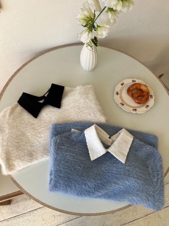 HEY/TO SEWING韓國代購㊣女士新品真品人氣時尚針織衫安哥拉BY HEY/TO SEWING針織衫