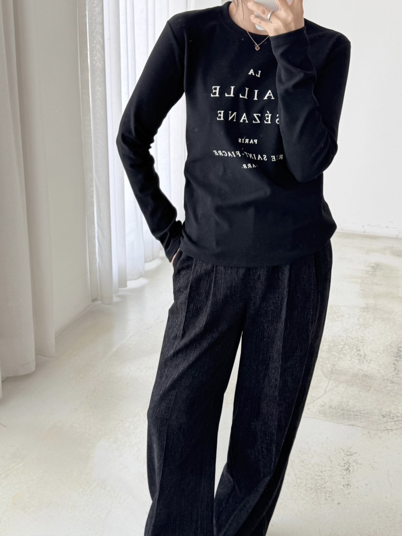 HEIZE東大門㊣代購女裝新款人氣休閑推薦職業熱賣時尚長袖T恤HEIZE長袖T恤