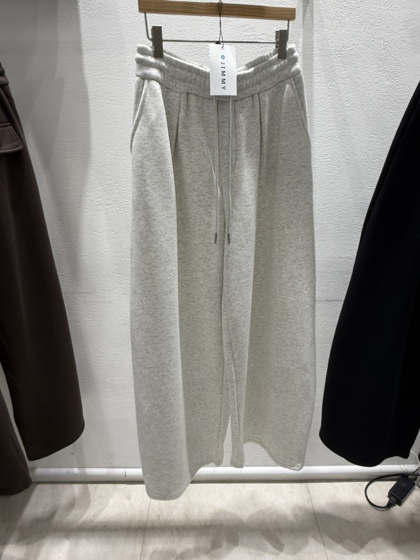 JIMMY東大門㊣實拍女士新款25秋冬熱賣推薦職業時尚休閑褲抓絨JIMMY/REMAKE休閑褲圖色2