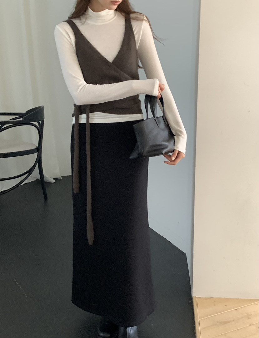 NOTICE韓國代購㊣女士新款25秋冬熱賣休閑推薦職業吊帶背心NOTICE吊帶/背心