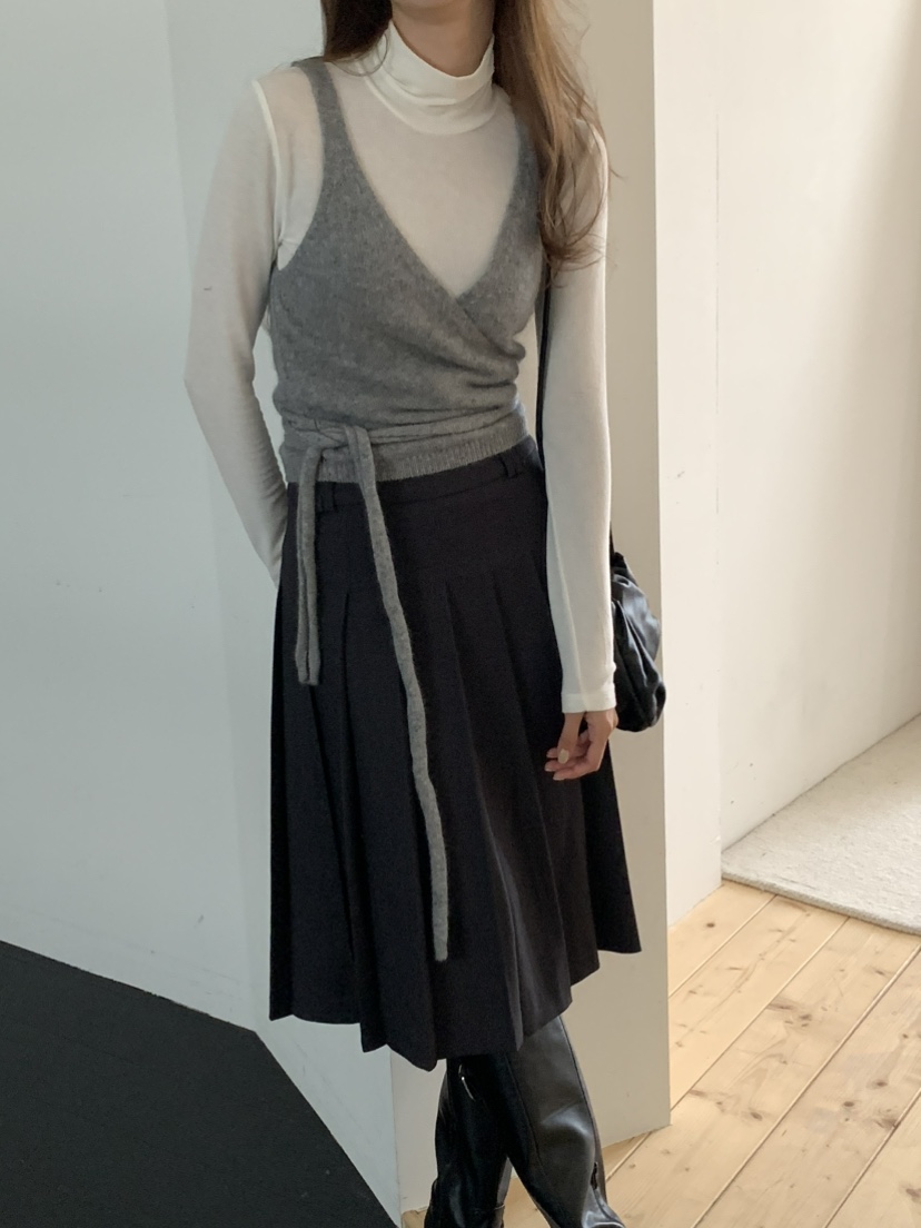 NOTICE韓國代購㊣女士新款25秋冬熱賣休閑推薦職業吊帶背心NOTICE吊帶/背心