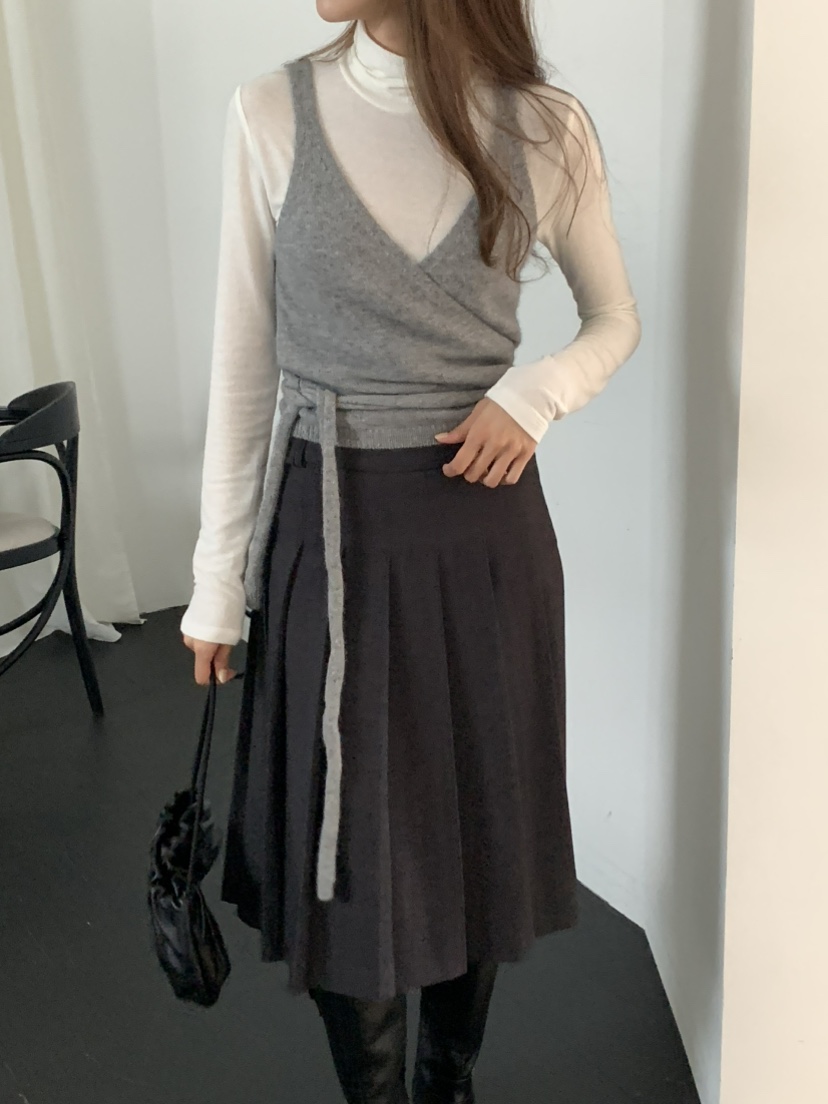 NOTICE韓國代購㊣女士新款25秋冬熱賣休閑推薦職業吊帶背心NOTICE吊帶/背心