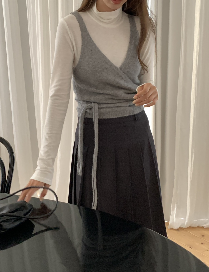 NOTICE韓國代購㊣女士新款25秋冬熱賣休閑推薦職業吊帶背心NOTICE吊帶/背心