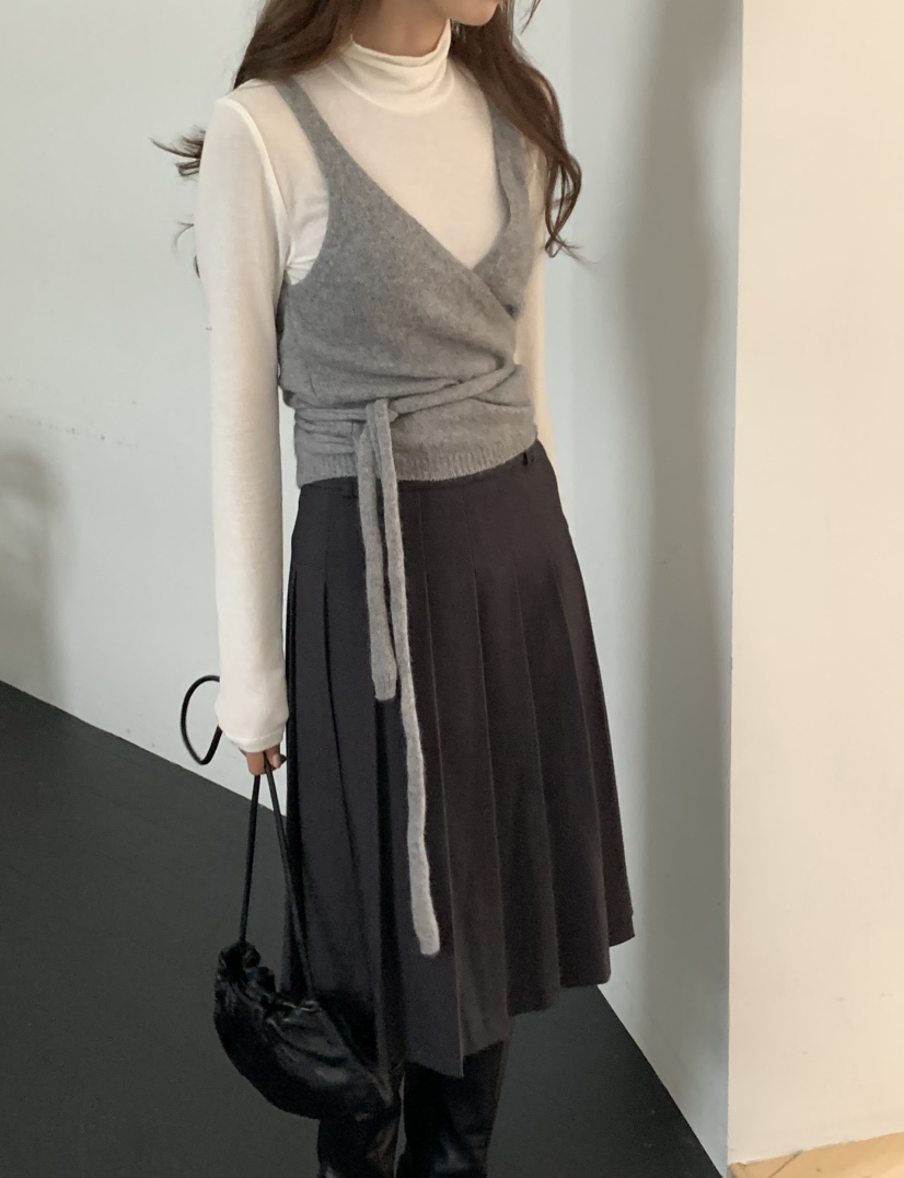 NOTICE韓國代購㊣女士新款25秋冬熱賣休閑推薦職業吊帶背心NOTICE吊帶/背心