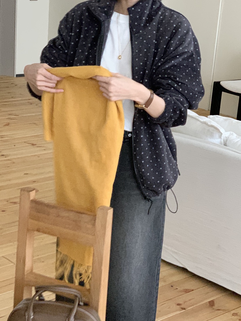 WOOD韓國代購㊣女士新款熱賣休閑25秋冬時尚職業夾克連帽衫WOOD夾克