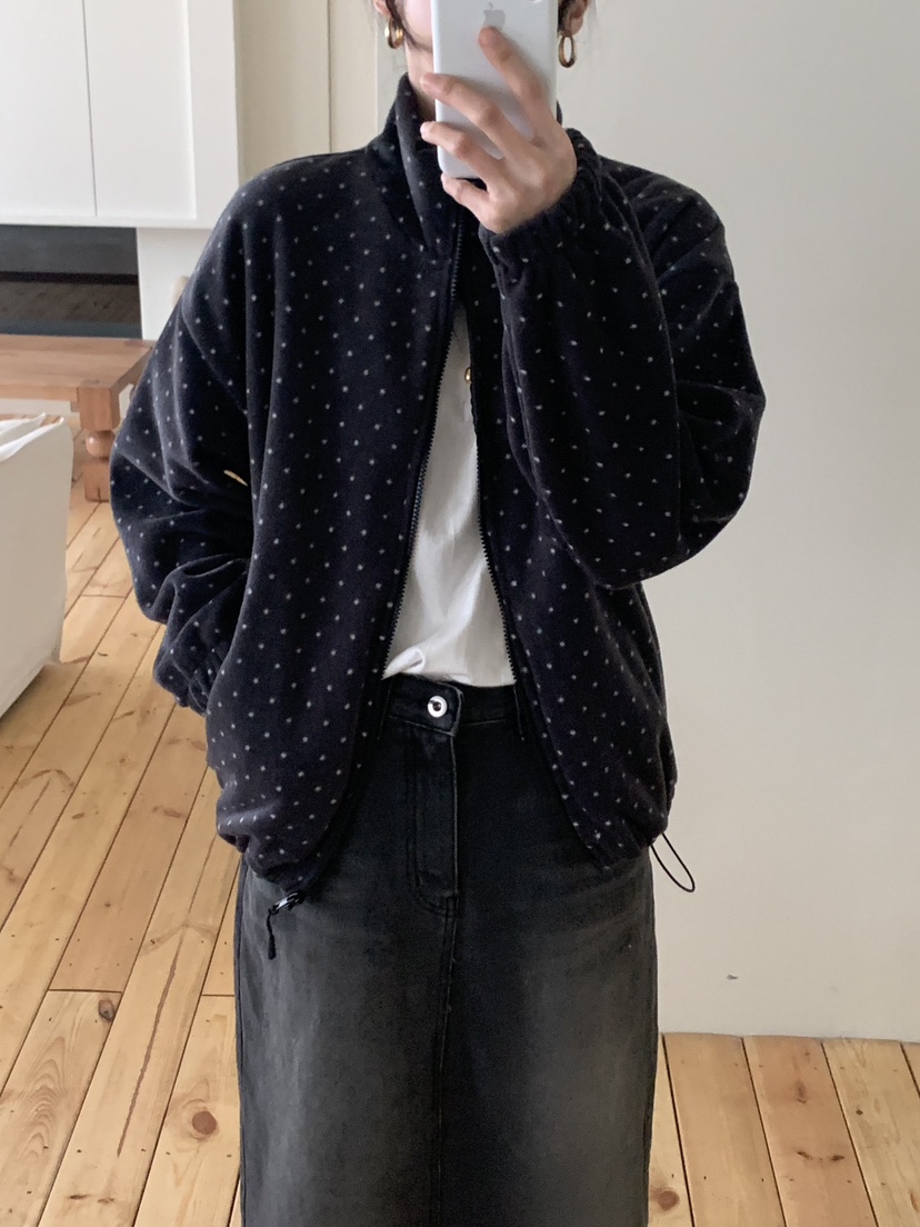 WOOD韓國代購㊣女士新款熱賣休閑25秋冬時尚職業夾克連帽衫WOOD夾克