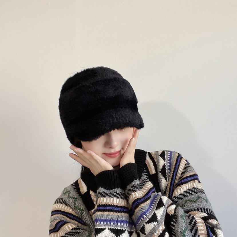 LOVELY HAT韓國代購㊣女裝新款時尚熱賣真品推薦休閑25秋冬帽子LOVELY HAT帽子