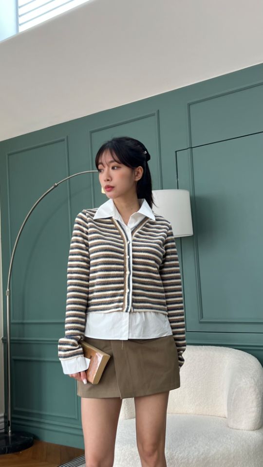 HEY/TO SEWING東大門㊣直郵女士新款推薦人氣熱賣休閑針織衫BY HEY/TO SEWING針織衫