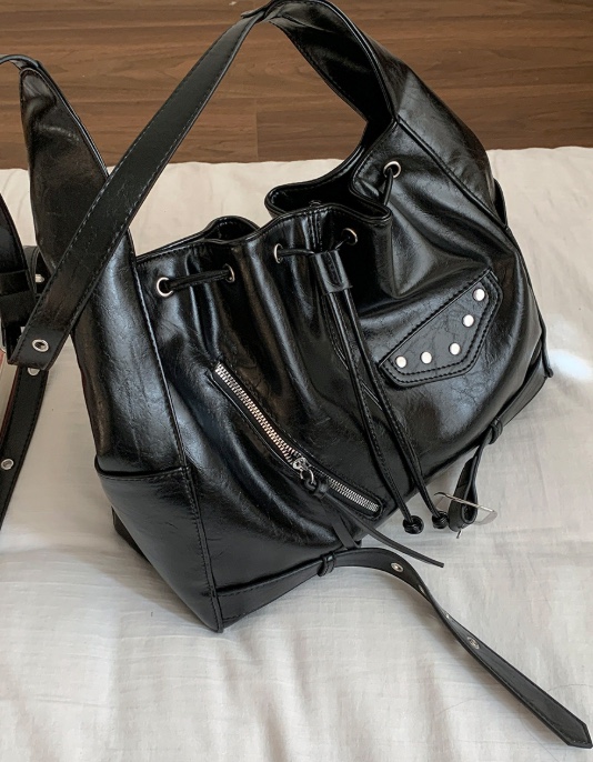 POSH BLUE東大門㊣實拍女裝新款推薦人氣職業單肩斜跨包口袋POSH BLUE單肩/斜跨包