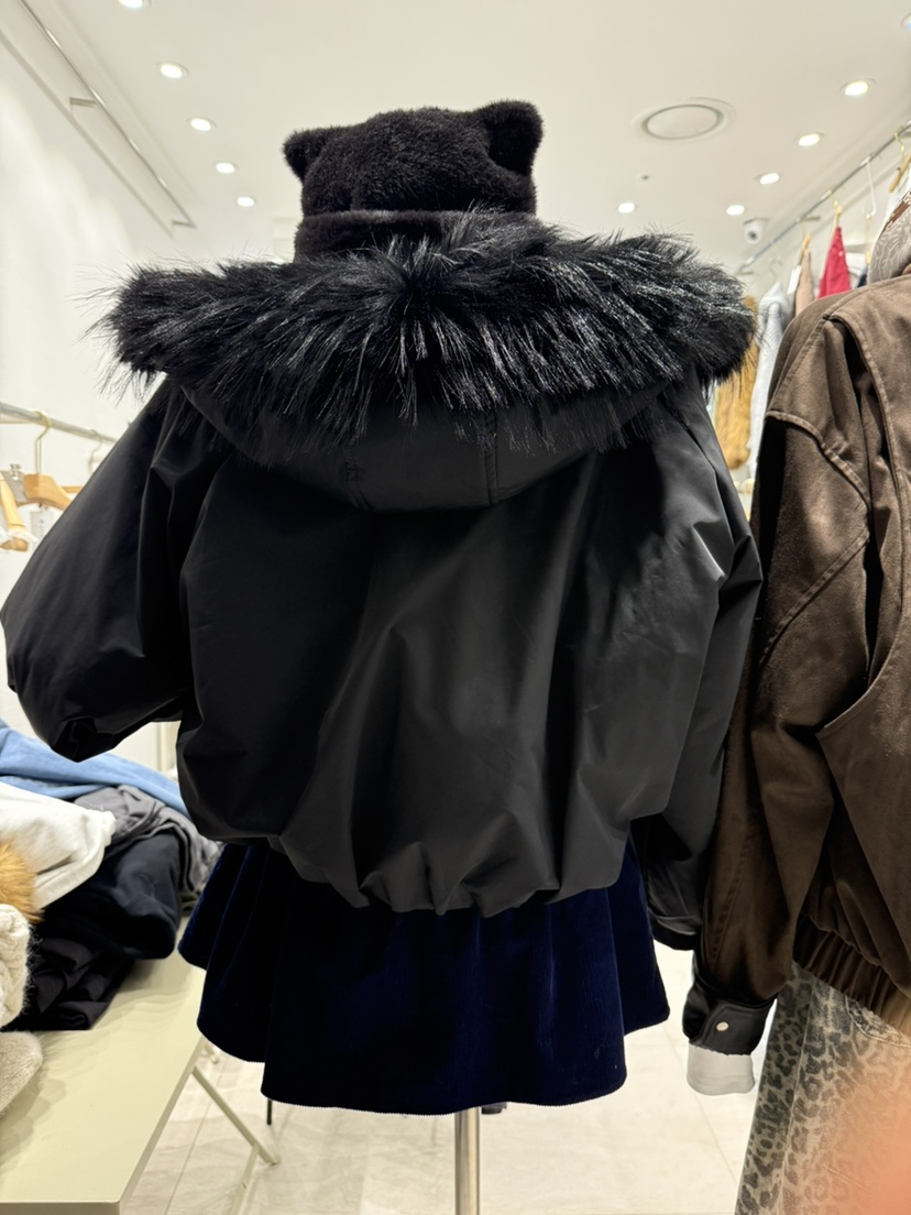 JIMMY韓國直郵㊣女士新品推薦熱賣時尚職業25秋冬真品夾克毛絨JIMMY/REMAKE夾克