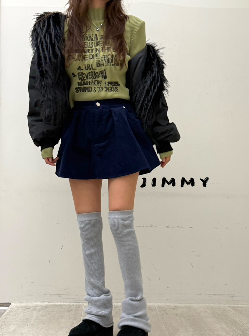 JIMMY韓國直郵㊣女士新品推薦熱賣時尚職業25秋冬真品夾克毛絨JIMMY/REMAKE夾克