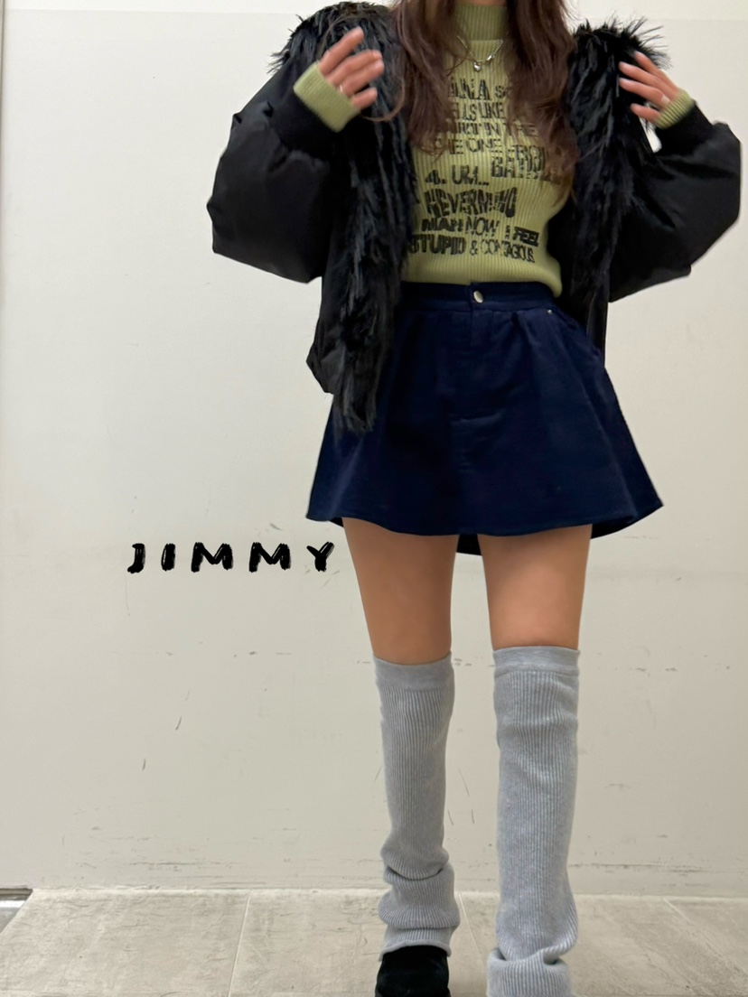 JIMMY韓國直郵㊣女士新品推薦熱賣時尚職業25秋冬真品夾克毛絨JIMMY/REMAKE夾克