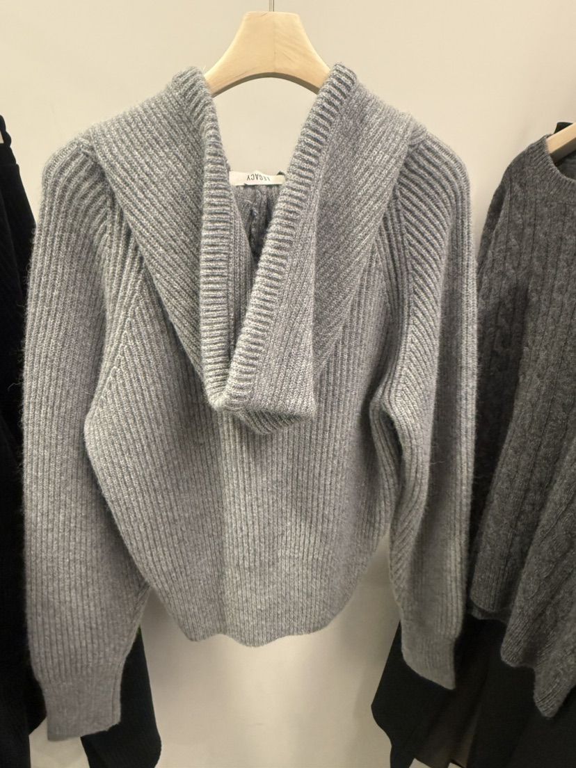 LEGACY東大門㊣代購女裝新款熱賣真品時尚休閑推薦針織衫拉鏈LEGACY針織衫