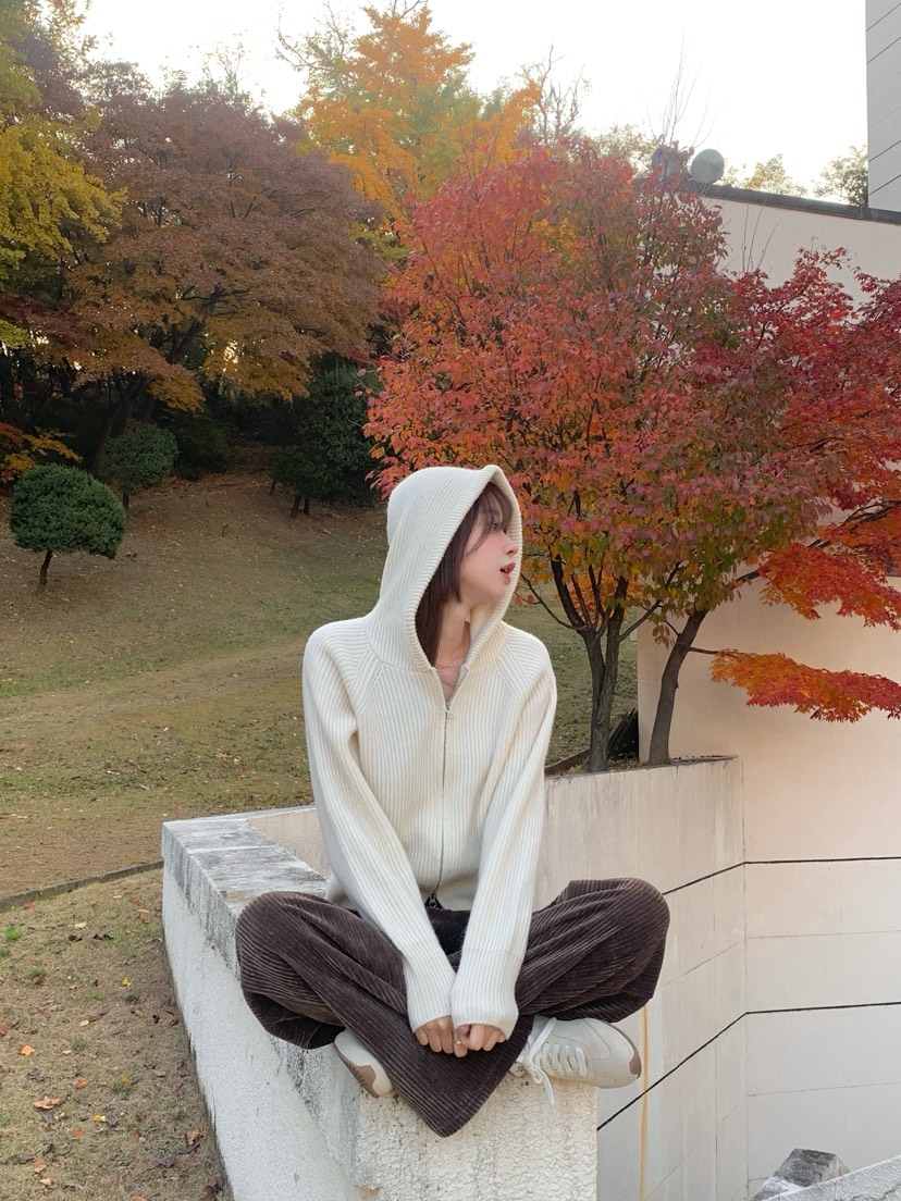 LEGACY東大門㊣代購女裝新款熱賣真品時尚休閑推薦針織衫拉鏈LEGACY針織衫