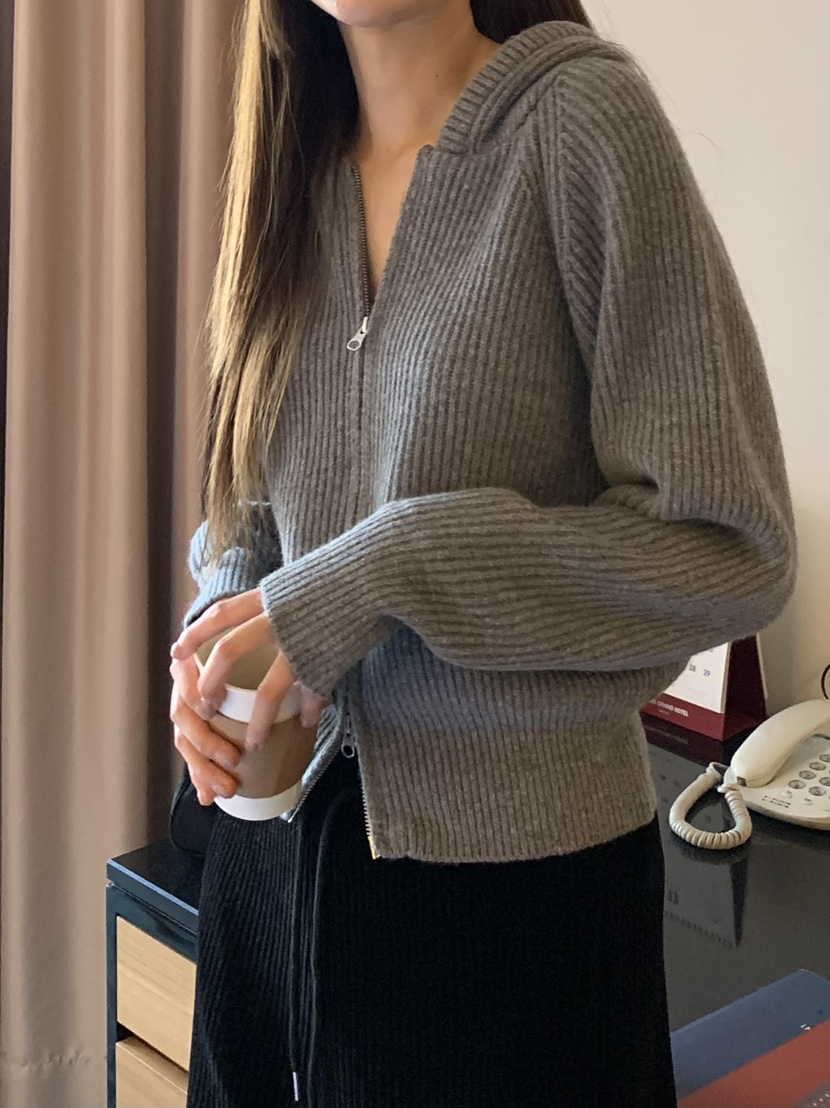 LEGACY東大門㊣代購女裝新款熱賣真品時尚休閑推薦針織衫拉鏈LEGACY針織衫