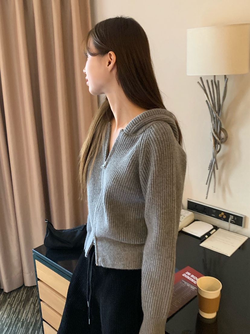 LEGACY東大門㊣代購女裝新款熱賣真品時尚休閑推薦針織衫拉鏈LEGACY針織衫