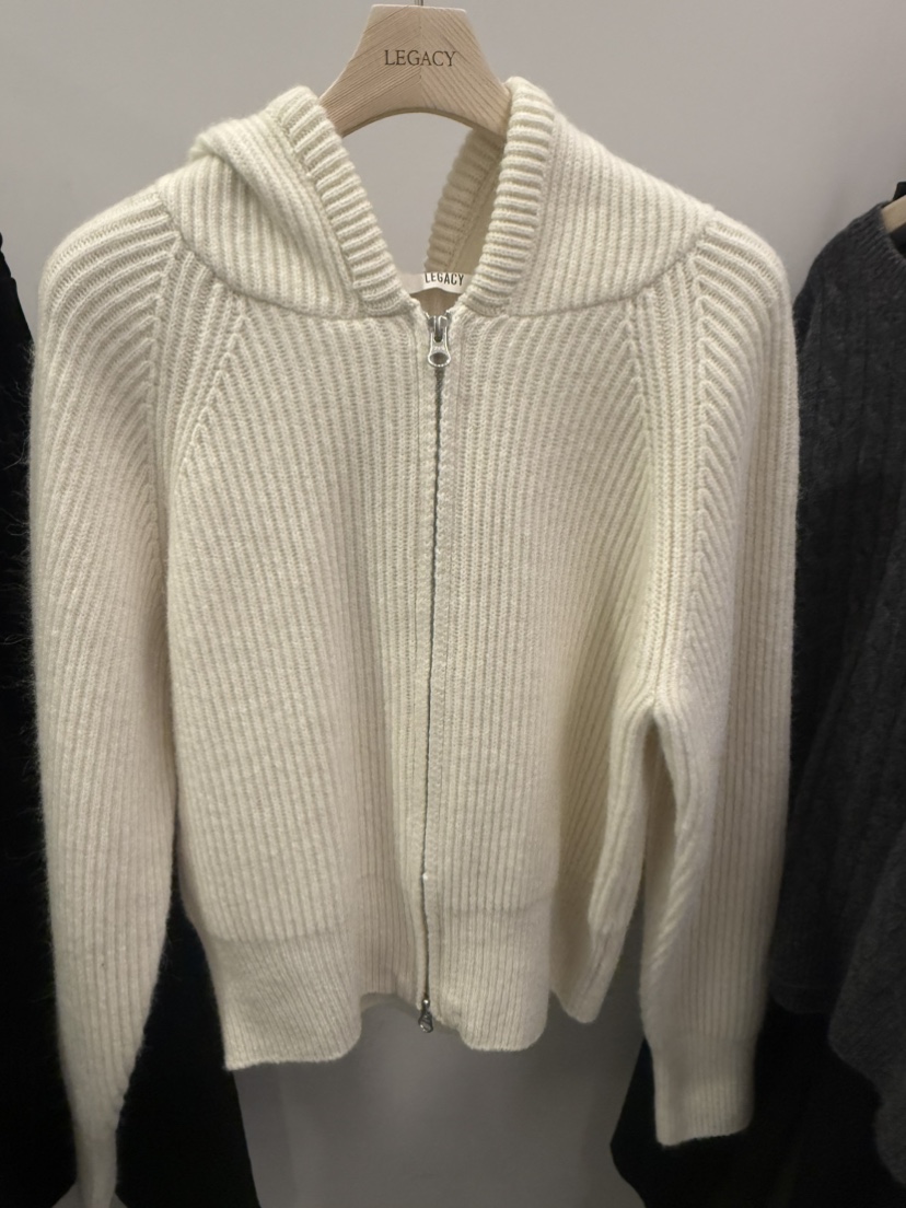 LEGACY東大門㊣代購女裝新款熱賣真品時尚休閑推薦針織衫拉鏈LEGACY針織衫圖色2