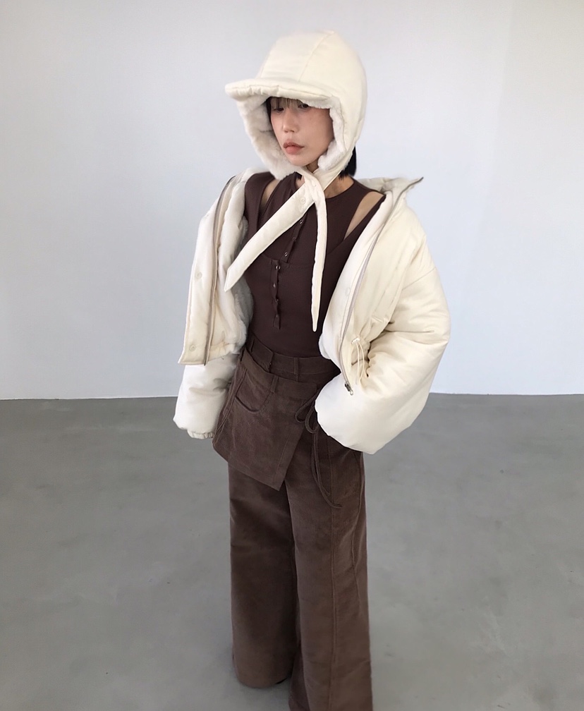 2TWO MOON東大門㊣代購女士新品時尚熱賣職業25秋冬短款棉服2TWO MOON短款棉服