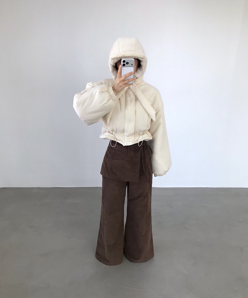 2TWO MOON東大門㊣代購女士新品時尚熱賣職業25秋冬短款棉服2TWO MOON短款棉服