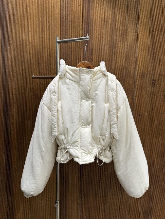 2TWO MOON東大門㊣代購女士新品時尚熱賣職業25秋冬短款棉服2TWO MOON短款棉服圖色1