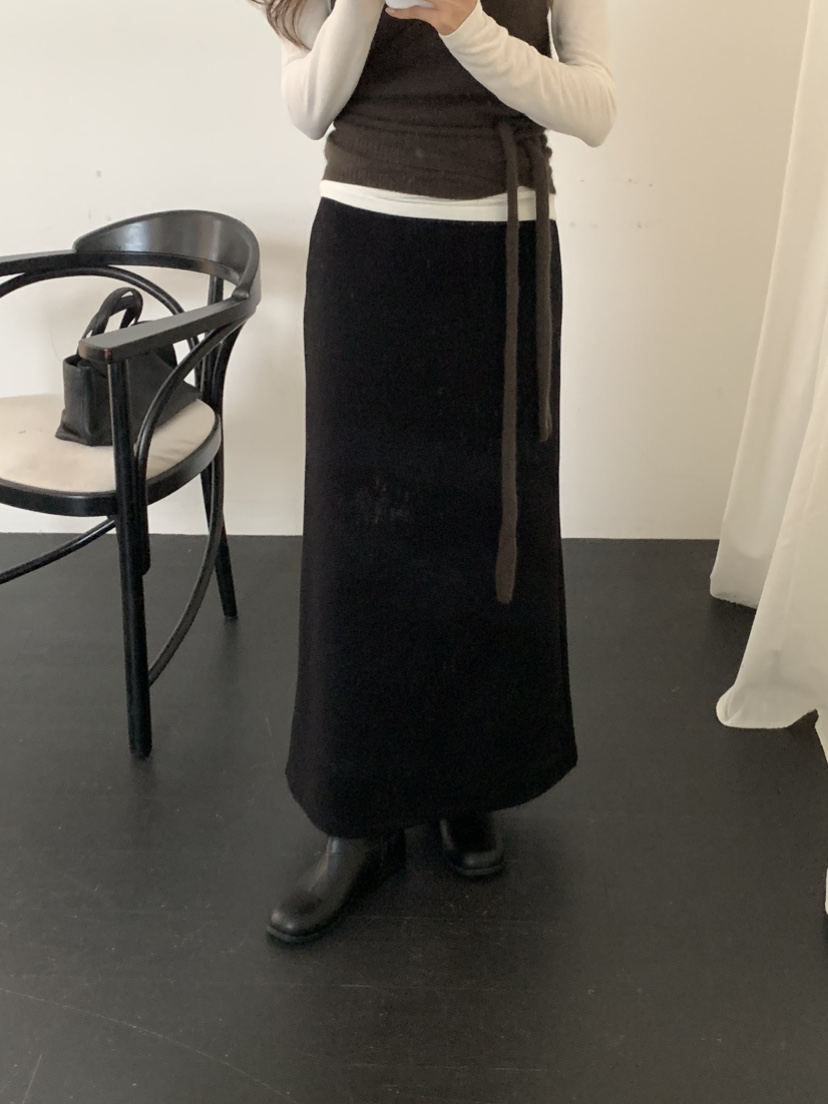 NOTICE韓國直郵㊣女士新款熱賣25秋冬人氣真品推薦職業長裙NOTICE長裙