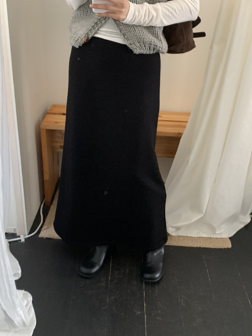 NOTICE韓國直郵㊣女士新款熱賣25秋冬人氣真品推薦職業長裙NOTICE長裙