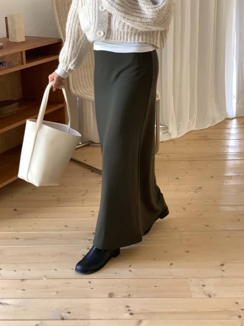 NOTICE韓國直郵㊣女士新款熱賣25秋冬人氣真品推薦職業長裙NOTICE長裙