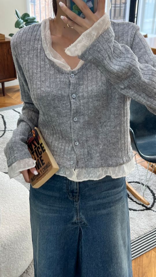 HEY/TO SEWING東大門㊣實拍女士新款人氣推薦職業休閑針織衫BY HEY/TO SEWING針織衫