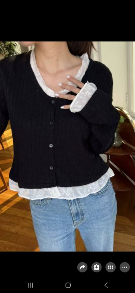 HEY/TO SEWING東大門㊣實拍女士新款人氣推薦職業休閑針織衫BY HEY/TO SEWING針織衫圖色1