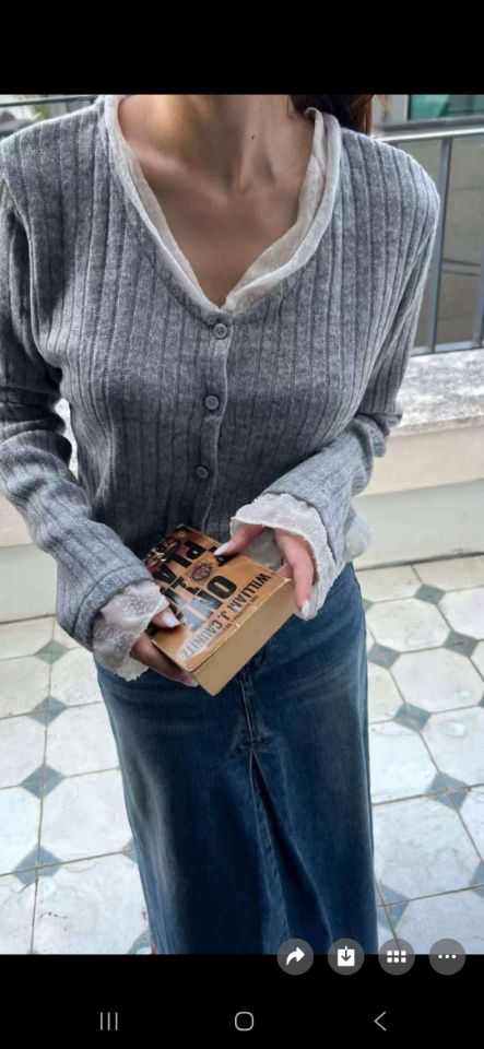 HEY/TO SEWING東大門㊣實拍女士新款人氣推薦職業休閑針織衫BY HEY/TO SEWING針織衫圖色2