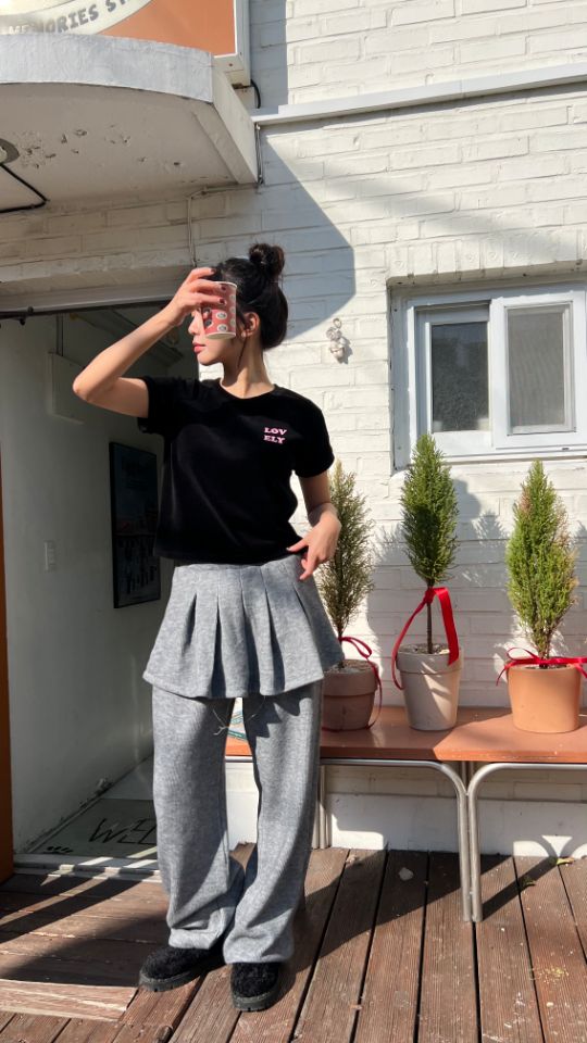 HEY/TO SEWING東大門㊣代購女士新款職業時尚休閑真品裙褲BY HEY/TO SEWING裙褲