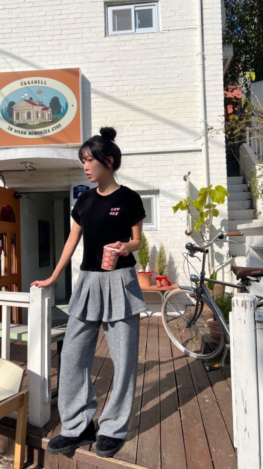 HEY/TO SEWING東大門㊣代購女士新款職業時尚休閑真品裙褲BY HEY/TO SEWING裙褲