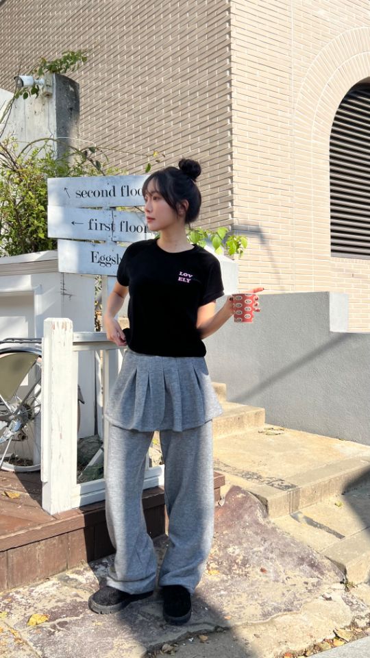 HEY/TO SEWING東大門㊣代購女士新款職業時尚休閑真品裙褲BY HEY/TO SEWING裙褲圖色1