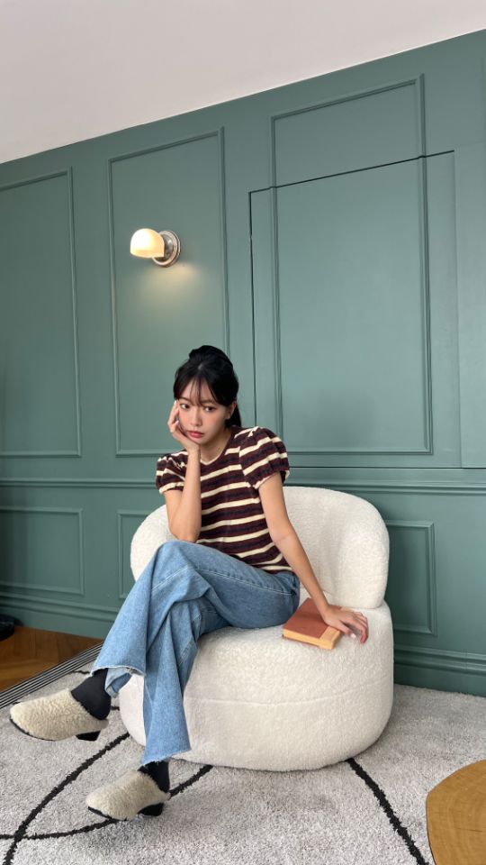 HEY/TO SEWING東大門㊣實拍女裝新款25秋冬職業休閑針織衫BY HEY/TO SEWING針織衫