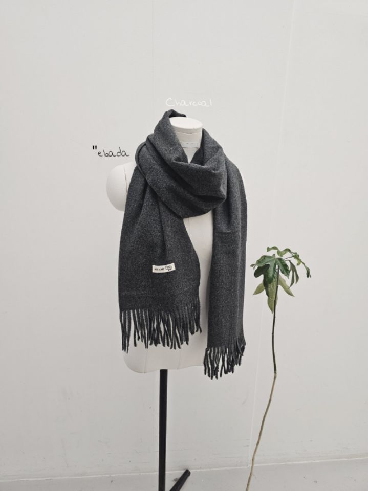 EBADA東大門㊣代購女裝新品人氣休閑時尚熱賣職業25秋冬圍巾披肩EBADA圍巾/披肩圖色6木炭色