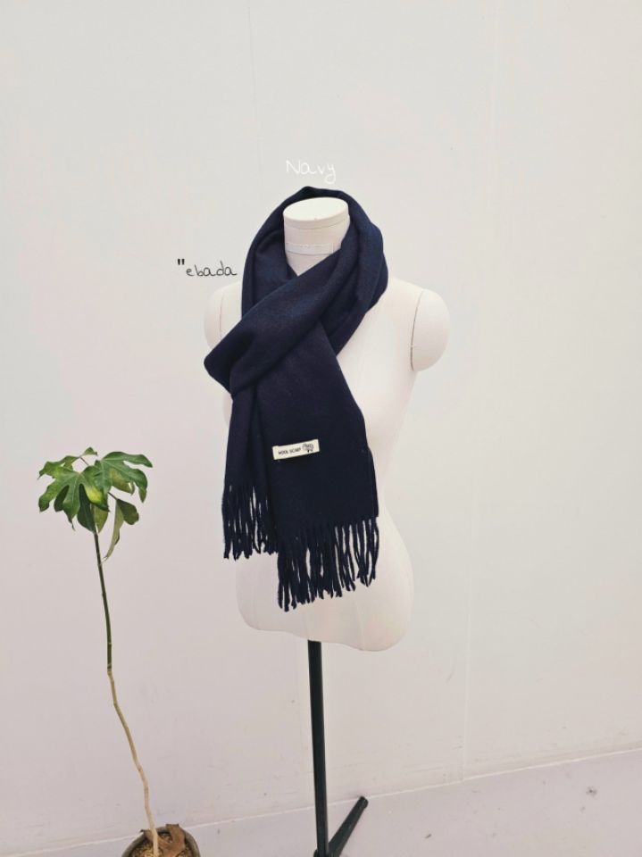 EBADA東大門㊣代購女裝新品人氣休閑時尚熱賣職業25秋冬圍巾披肩EBADA圍巾/披肩圖色13深藍色