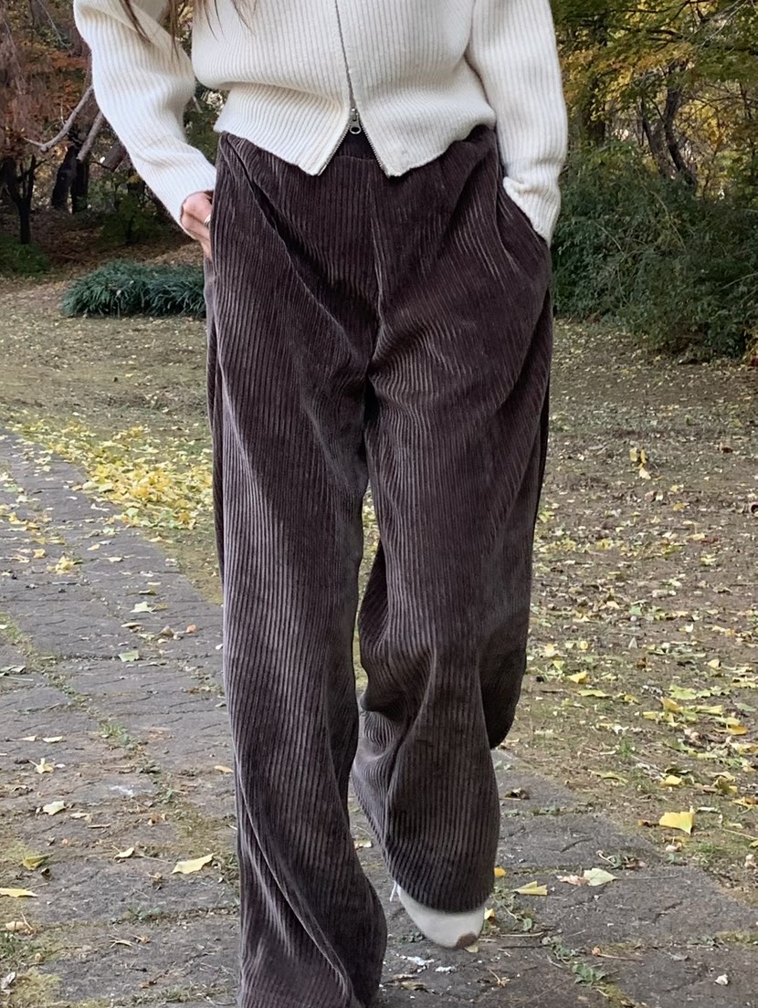 LEGACY韓國代購㊣女裝新品休閑時尚職業人氣25秋冬休閑褲條紋LEGACY休閑褲