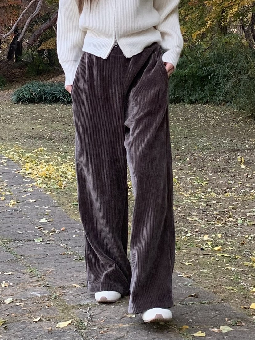 LEGACY韓國代購㊣女裝新品休閑時尚職業人氣25秋冬休閑褲條紋LEGACY休閑褲