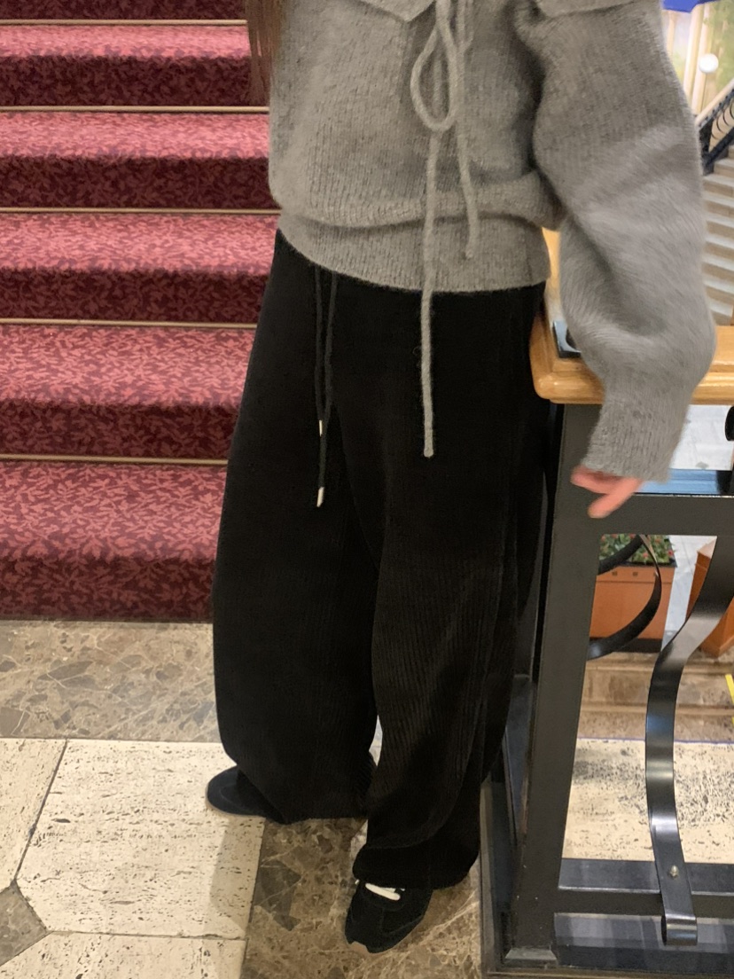 LEGACY韓國代購㊣女裝新品休閑時尚職業人氣25秋冬休閑褲條紋LEGACY休閑褲